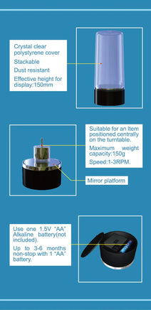 Trumpeter Showcase Round Turntable - 09833 - MPM Hobbies