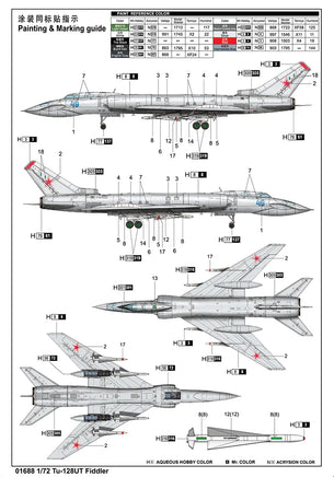 1/72 Trumpeter Tu-128UT Fiddler - 01688 - MPM Hobbies