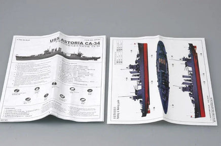 1/700 Trumpeter USS Astoria CA-34 1942 05743 - MPM Hobbies