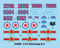 1/72 Trumpeter Nanchang Q-5 - 01686 - MPM Hobbies