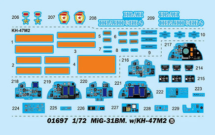 1/72 Trumpeter MiG-31BM - 01697 - MPM Hobbies