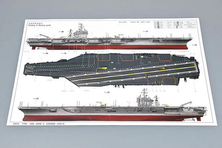 1/700 Trumpeter USS John C. Stennis CVN-74 - 05733 - MPM Hobbies