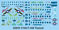 1/144 Trumpeter F-14A Tomcat - 03910 - MPM Hobbies
