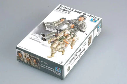 1/35 Trumpeter Modern U.S. Army CH-47D Crew & Infantry - 00415 - MPM Hobbies