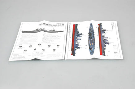 1/700 Trumpeter USS Minneapolis CA-36 (1942) - 05744 - MPM Hobbies