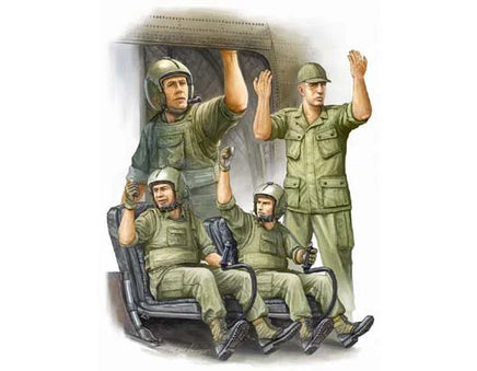 1/35 Trumpeter US Army CH-47 Crew in Vietnam - 00417 - MPM Hobbies