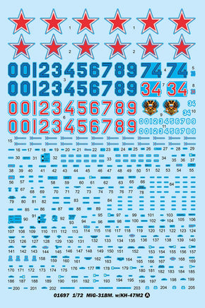 1/72 Trumpeter MiG-31BM - 01697 - MPM Hobbies