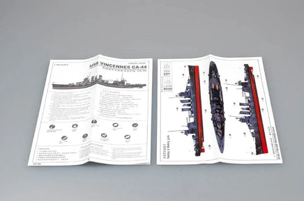 1/700 Trumpeter USS Vincennes CA-44 - 05749 - MPM Hobbies