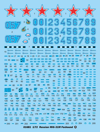 1/72 Trumpeter Russian MiG-31M Foxhound - 01681 - MPM Hobbies
