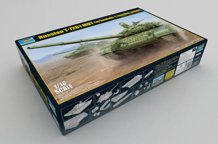 1/16 Trumpeter Russian T-72B1 MBT (w/Kontakt-1 Reactive Armor) - 00925 - MPM Hobbies