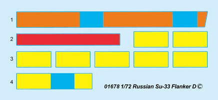 1/72 Trumpeter Russian Su-33 Flanker D - 01678 - MPM Hobbies