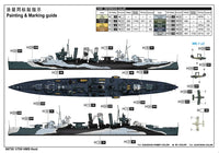 1/700 Trumpeter HMS Kent - 06735 - MPM Hobbies