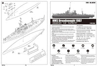 1/700 Trumpeter HMS Dreadnought 1907 - 06704 - MPM Hobbies