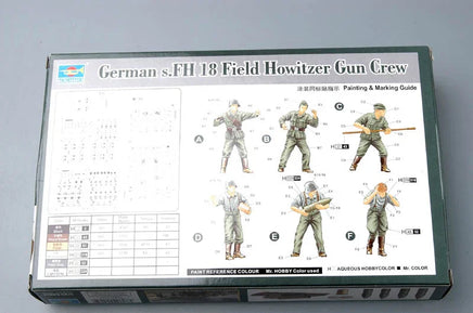 1/35 Trumpeter German S.FH 18 Field Howitzer Gun Crew - 00425 - MPM Hobbies