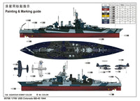 1/700 Trumpeter USS Colorado BB-45 1944 - 05768 - MPM Hobbies