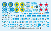 1/72 Trumpeter MIG-29C Fulcrum - 01675 - MPM Hobbies