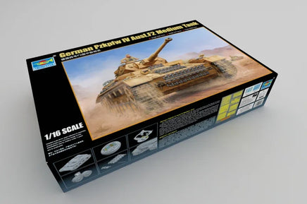 1/16 Trumpeter German Pzkpfw IV Ausf.F2 Medium Tank - 00919 - MPM Hobbies