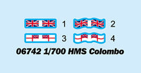 1/700 Trumpeter HMS Colombo - 06742 - MPM Hobbies