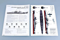 1/700 Trumpeter USS Baltimore CA-68 1944 - 05725 - MPM Hobbies