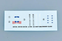 1/700 Trumpeter USS Baltimore CA-68 1944 - 05725 - MPM Hobbies