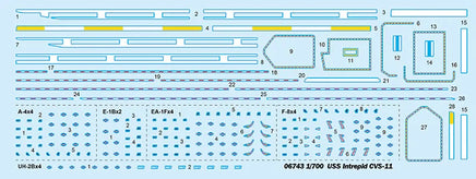 1/700 Trumpeter USS Intrepid CVS-11 - 06743 - MPM Hobbies