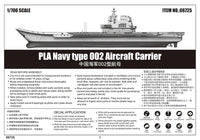 1/700 Trumpeter PLA Navy Type 002 Aircraft Carrier - 06725 - MPM Hobbies