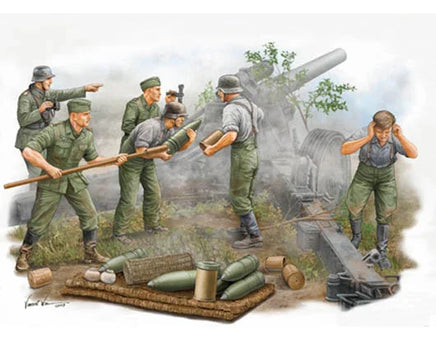 1/35 Trumpeter German S.FH 18 Field Howitzer Gun Crew - 00425 - MPM Hobbies