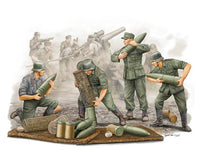 1/35 Trumpeter German s.FH 18 Field Howitzer Gun Crew Ammo Supplied Team - 00426 - MPM Hobbies