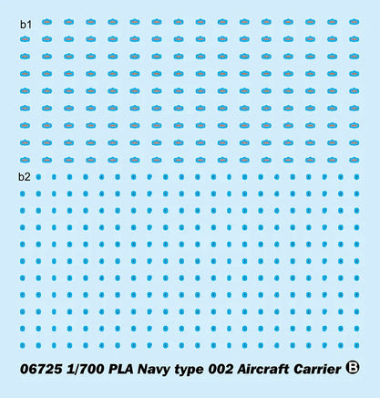 1/700 Trumpeter PLA Navy Type 002 Aircraft Carrier - 06725 - MPM Hobbies