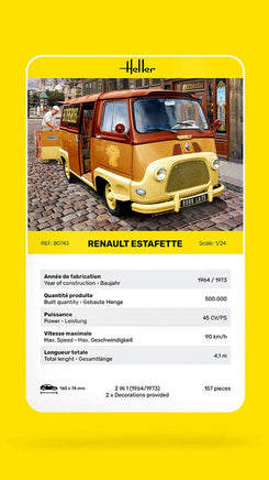 1/24 Heller Renault Estafette - MPM Hobbies