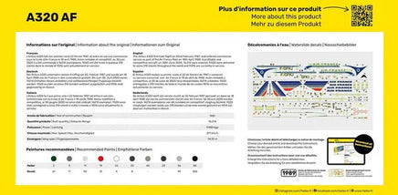 1/125 Heller Airbus A320 Air France - MPM Hobbies