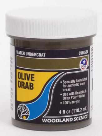 Woodland Water Undercoat - Olive Drab (110 ml) 4534 - MPM Hobbies