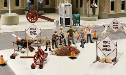 O Scale Woodland Road Crew 2761 - MPM Hobbies