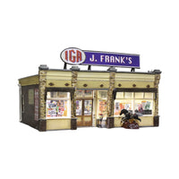 O Scale Woodland J. Frank's Grocery 5851 - MPM Hobbies