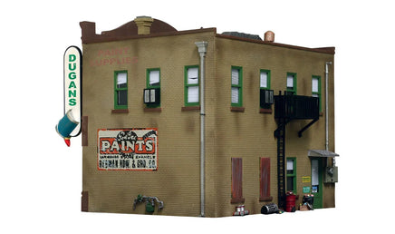 O Scale Woodland Dugan's Paint Store 5853 - MPM Hobbies