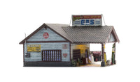 O Scale Woodland Ethyl's Gas & Service 5849 - MPM Hobbies