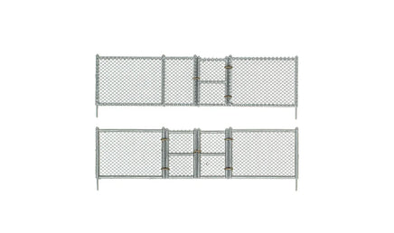 O Woodland Chain Link Fence 3003 - MPM Hobbies