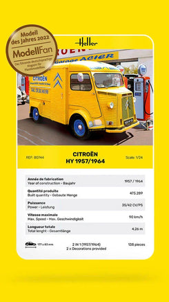 1/24 Heller CITROEN HY 1957/1964 - MPM Hobbies