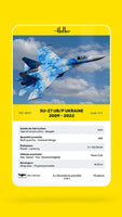 1/72 Heller Sukhoi SU-27 UB/P Ukraine - MPM Hobbies