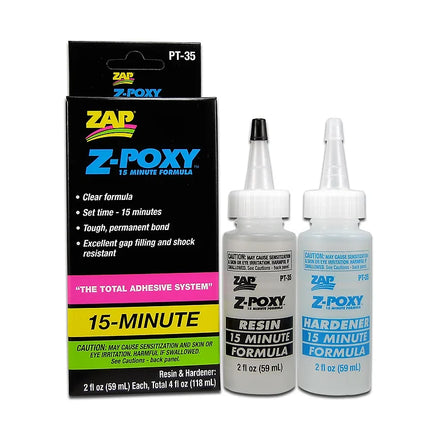 Zap 4 oz. Zap Z-Poxy 15 min. Epoxy - 35