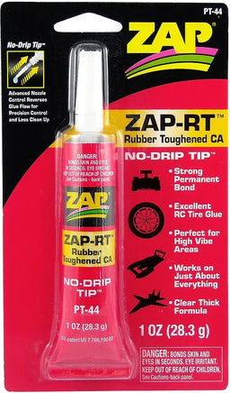 Zap 1 oz. Rubber Toughened CA 44 - MPM Hobbies