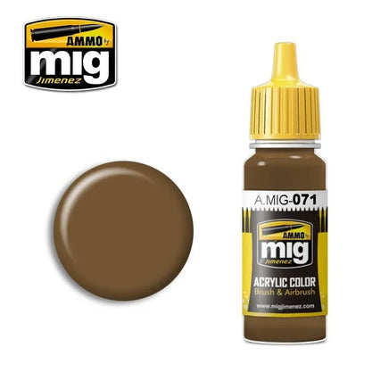 A.Mig-0071 ACRYLIC COLOR Khaki - MPM Hobbies
