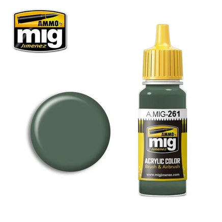 A.Mig-0261 ACRYLIC COLOR IJA Nakajima Green - MPM Hobbies