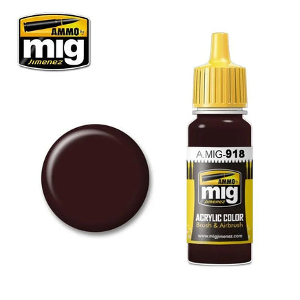 A.Mig-0918 ACRYLIC COLOR Red Primer Shadow - MPM Hobbies