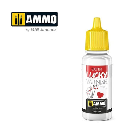 A.Mig-2056 LUCKY VARNISH Satin (17mL) - MPM Hobbies