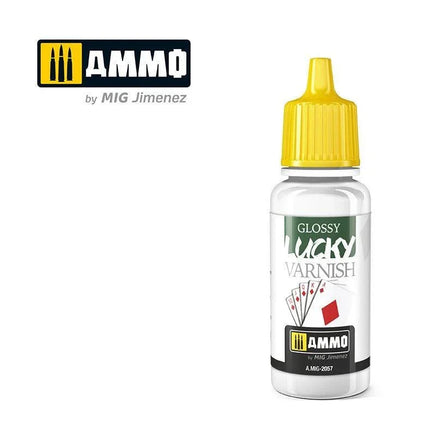 A.Mig-2057 LUCKY VARNISH Glossy (17mL) - MPM Hobbies