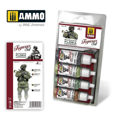 A.Mig-7031 Russian Flora Uniforms Figures Set - MPM Hobbies