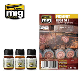 A.Mig-7400 Pigment Rust Set - MPM Hobbies