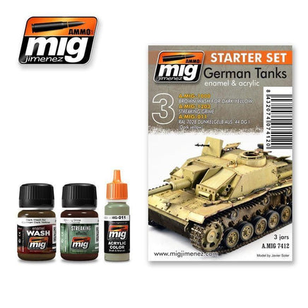A.Mig-7412 German Tanks Starter Set - MPM Hobbies