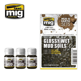 A.Mig-7442 Glossy Wet Mud Soils - MPM Hobbies
